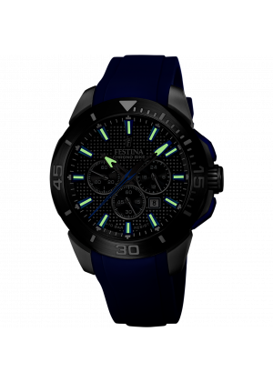 Montre festina chrono bike f20642/1 noir, bracelet caoutchouc, homme