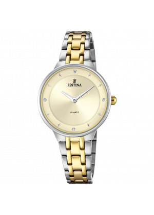 Montre festina f20625/2 dégager, bracelet acier inoxydable, femme