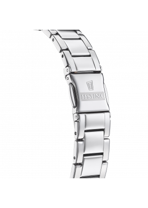 Montre festina f20582/1 gris, bracelet acier inoxydable, femme