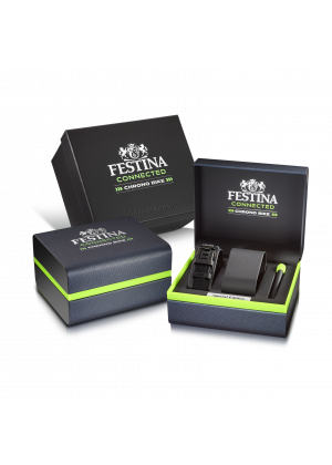 Festina connected f20646/1 vert acier inoxydable 316l homme