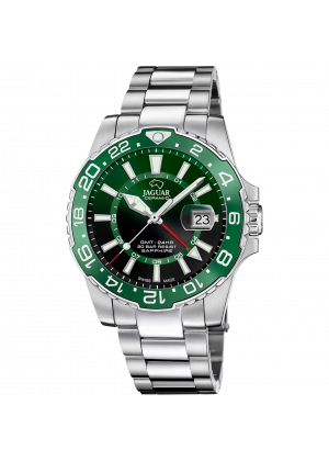 Montre homme jaguar ceramic gmt verte j1011/3