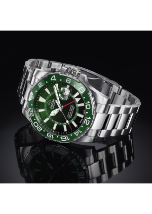 Montre homme jaguar ceramic gmt verte j1011/3