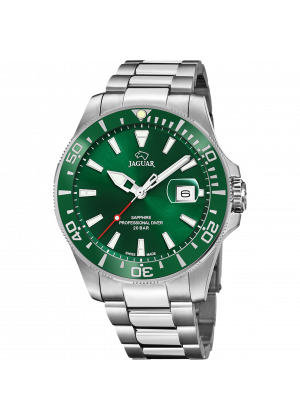 Montre homme jaguar pro diver verte j860/b