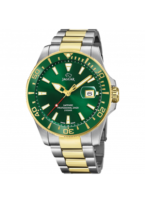 Montre homme jaguar pro diver verte j863/b