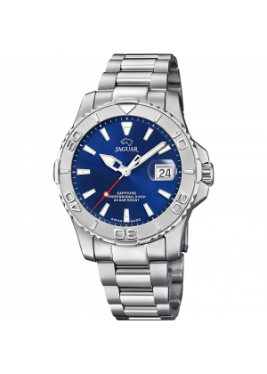 Montre homme jaguar couple diver bleue j969/2