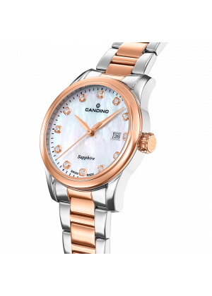 Montre femme candino lady elegance beige c4739/1