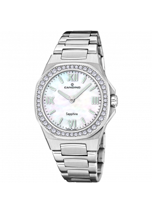 Montre femme candino lady elegance blanche c4753/1