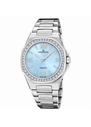 Montre femme candino lady elegance bleue c4753/4