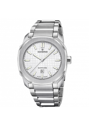 Montre homme candino gents sport blanche c4754/1