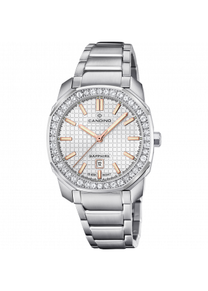 Montre femme candino lady elegance blanche c4756/1