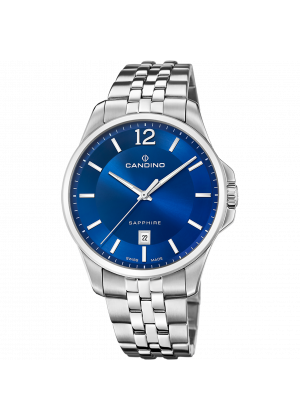 Montre homme candino gents classic timeless bleue c4762/2