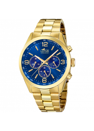 Montre lotus 18153/a bleu,...