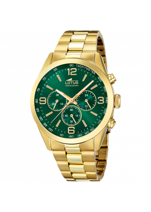 Montre lotus 18153/b vert,...