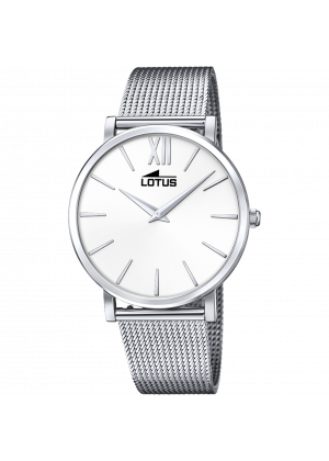 Montre lotus smart casual 18728/1 argent, bracelet en acier, femme