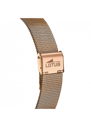 Montre lotus smart casual 18730/2 noir, bracelet en acier, femme