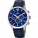 Montre festina f20542/2 bleu, bracelet cuir, homme