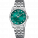 Montre festina f16940/f vert, bracelet en acier inoxydable 316l, femme