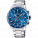 Montre festina f20560/3 bleu, bracelet acier inoxydable, homme